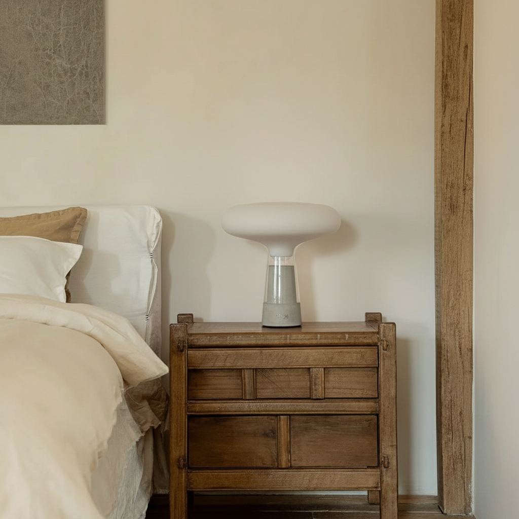 Orion Opalglas Bordlampe