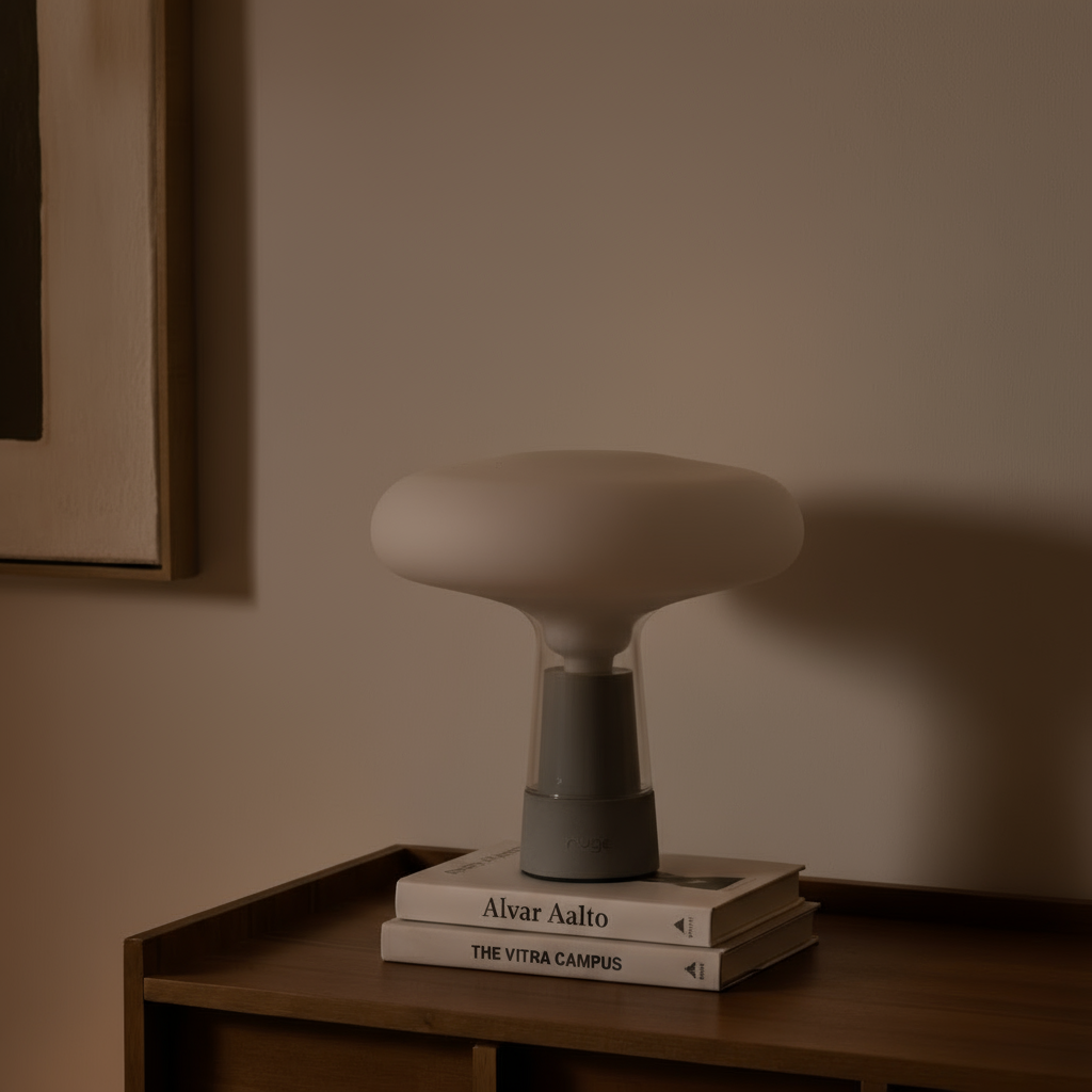 Orion Opalglas Bordlampe